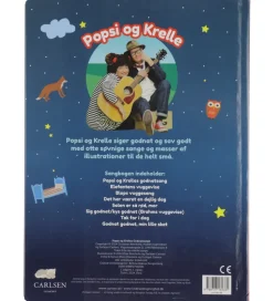 Forlaget Carlsen Sangbog - Popsi og Krelles Godnatsange - Dansk