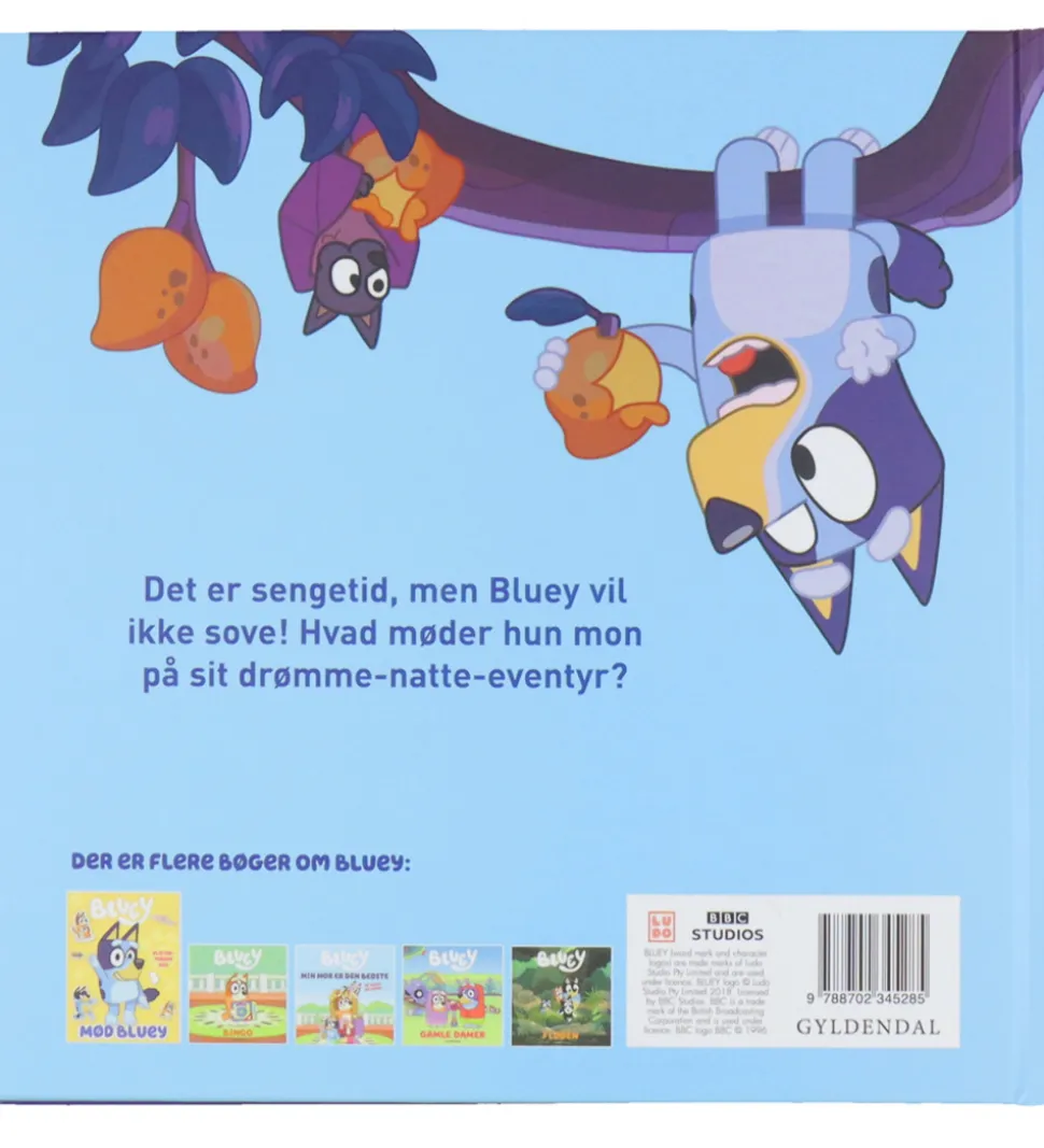 Forlaget Gyldendal Bog - Bluey - Godnat Flagermus