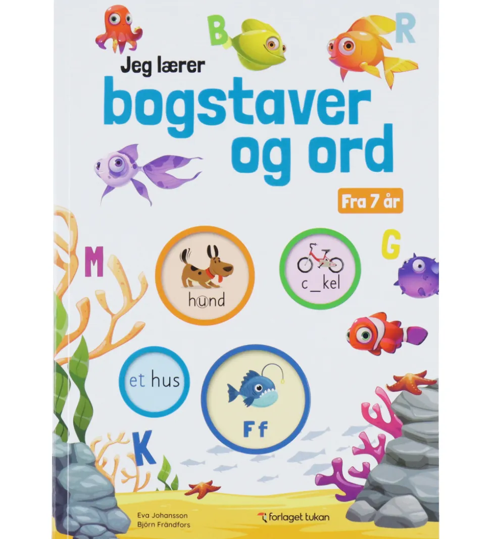 Forlaget Tukan Aktivitetsbog - Jeg Lærer Bogstaver Og Ord - Dans