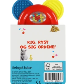 Forlaget Tukan Babybog - Ryste-Ryste - Dyreunger - DA