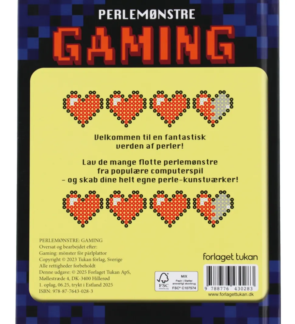 Forlaget Tukan Bog - Perlemønstre - Gaming - DA