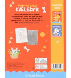 Forlaget Tukan Malebog m. Juveler - Kæledyr - DA
