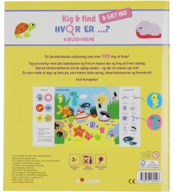 Forlagte Bolden Bog - Kig og find og sæt ind: Hvor er KÆLEDYRENE