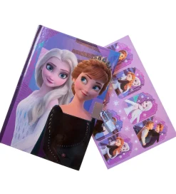 Frost Dagbog m. Lås - Lilla