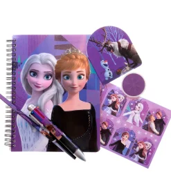 Frost Notesbog m. Indhold - Lilla