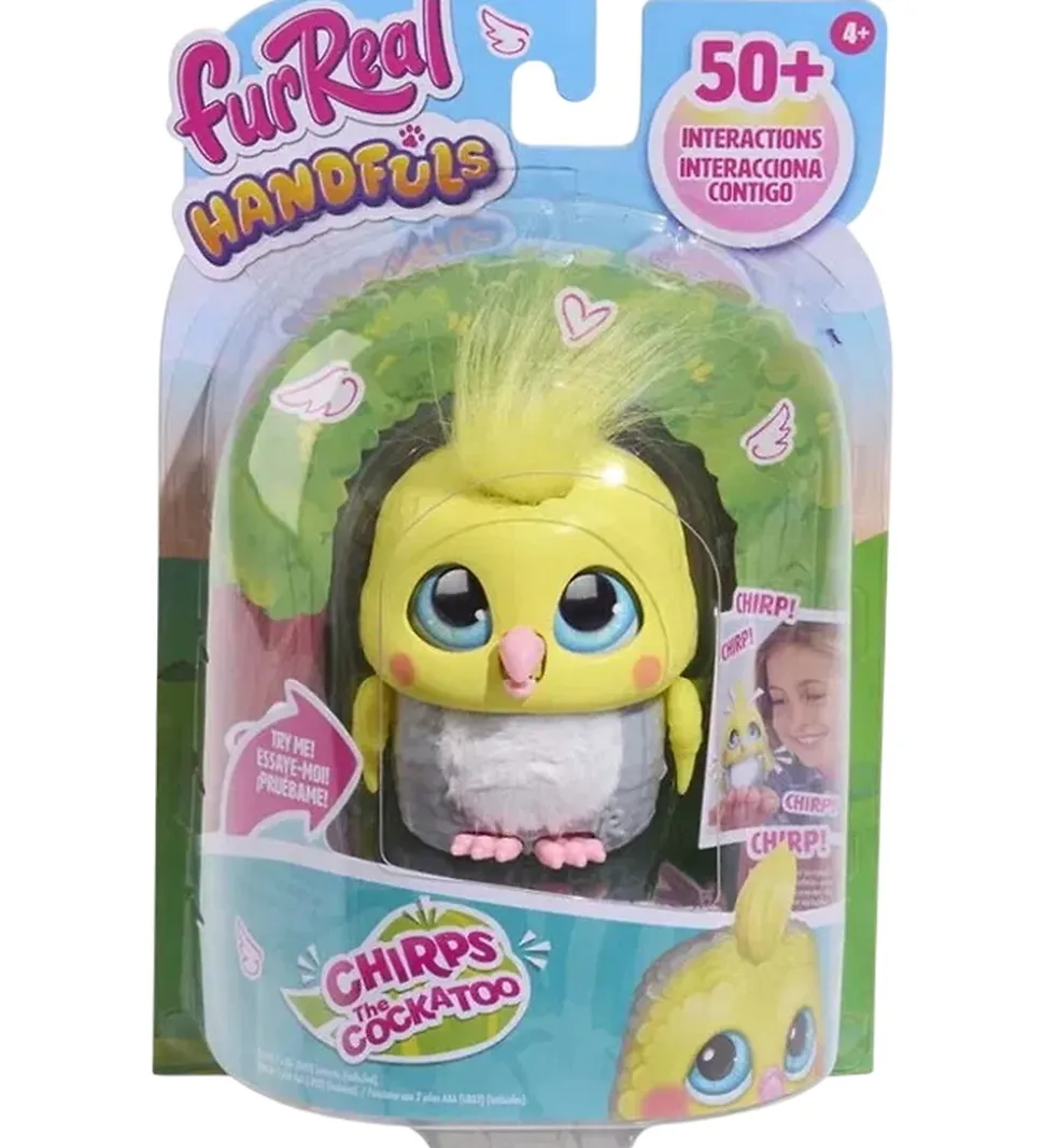 FurReal Interaktiv Bamse - Handfuls - Cockatoo