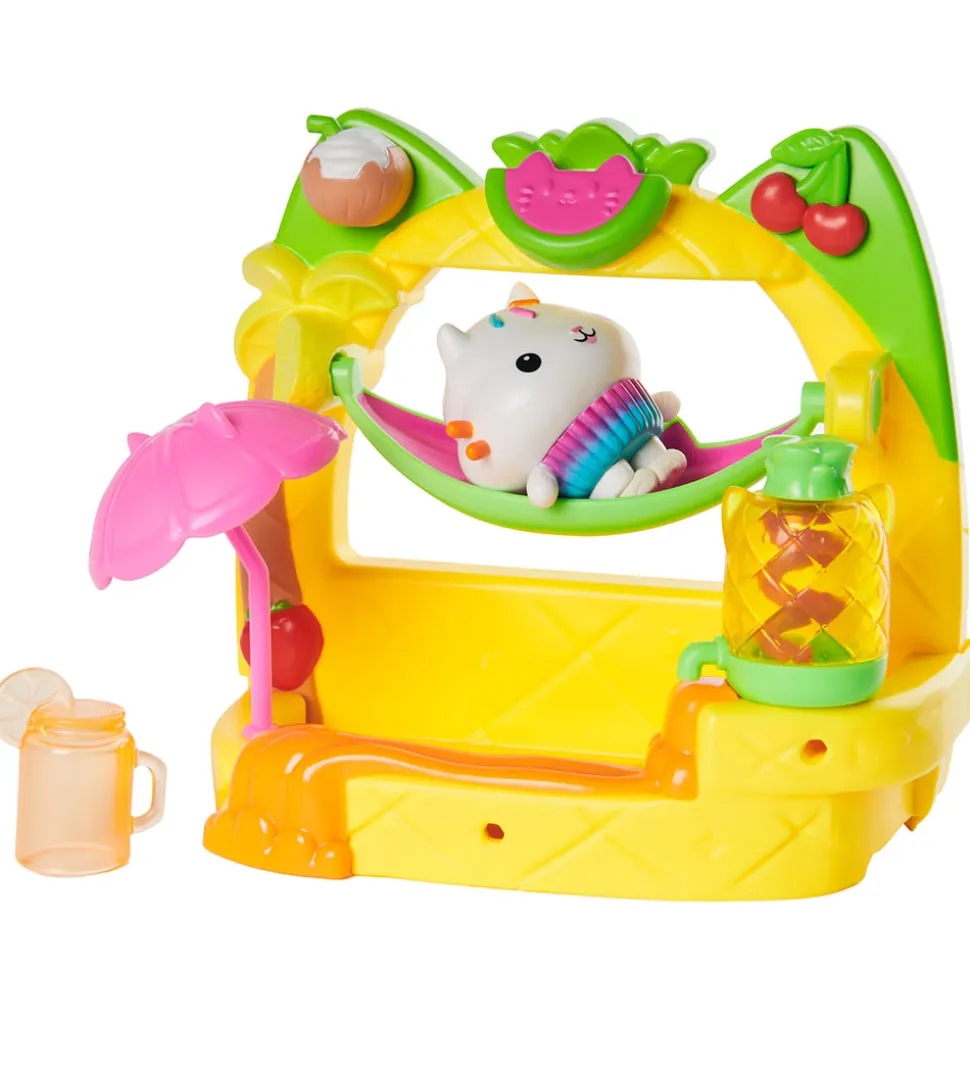 Gabby's Dollhouse Sæt - 8 Dele - Balcony Set - Cakey