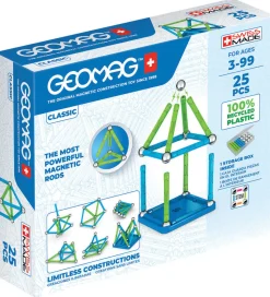 Geomag Magnetsæt - Classic Recycled - 25 Dele
