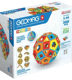 Geomag Magnetsæt - Supercolor Panels Masterbox - 388 Dele
