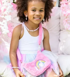 Great Pretenders Skuldertaske - Rainbow Cuddle - Pink