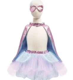 Great Pretenders Udklædning - Super-Duper - Metallic Pink/Light