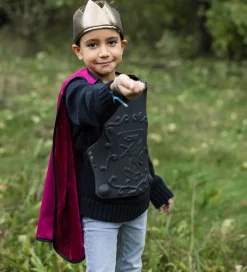 Great Pretenders Udklædning - Ridder Kappe m. Skjold/Krone