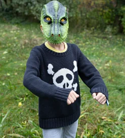 Great Pretenders Udklædning - T-Rex Dino Maske - Grøn