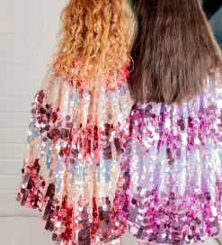 Great Pretenders Udklædning - The 5th Avenue Pink Pailette Cape