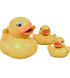 Green Rubber Toys Dyr - 3-pak - Badeænder