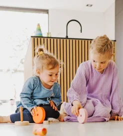 Grimms Stabletårn - Træ - Stor - Neonpink