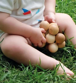 Grimms Trælegetøj - Kuglerangle - Natur