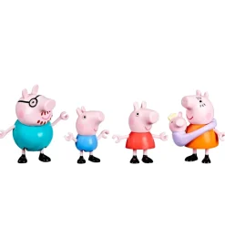 Gurli Gris Legetøjsfigurer - 4 stk. - Peppa's Family Of Five