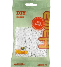 Hama Bio Midi Perler - 1000 stk. - 01 Hvid