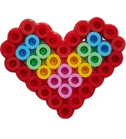 Hama Maxi Perlesæt - 100 stk. - Hjerte