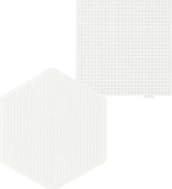 Hama Midi Perleplader - 4 stk. - Cirkel/Hjerte/Kvadrat/Sekskant