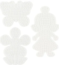 Hama Midi Perleplader - 3 stk - Blomst/Sommerfugl/Pige