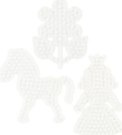 Hama Midi Perleplader - 3-pak - Blomst, Pony & Prinsesse