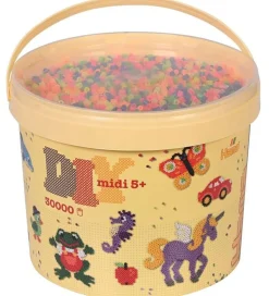 Hama Midi Perler - 30.000 stk. - 51 Neon Mix