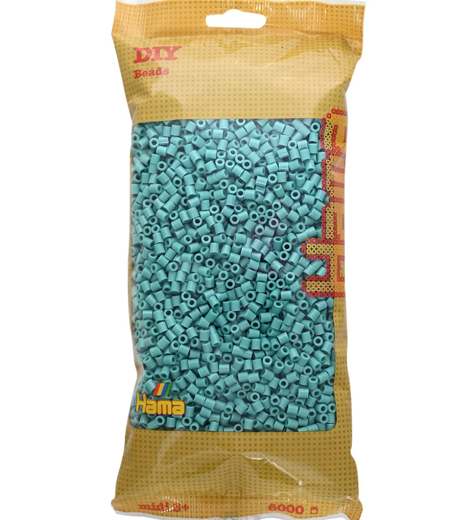 Hama Midi Perler - 6000 stk. - 113 Aqua