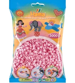 Hama Midi Perler - 3000 stk. - 95 Pastel Rosa