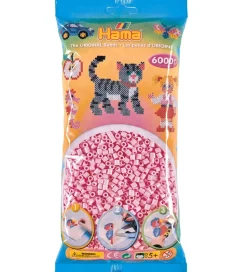 Hama Midi Perler - 6000 stk. - 95 Pastel Rosa
