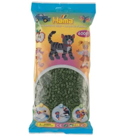 Hama Midi Perler - 6000 stk. - Skovgrøn