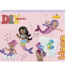 Hama Midi Perlesæt - 4000 stk. - Havfruer