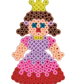 Hama Midi Perlesæt - 3000 stk. + 4 Plader - Pastel Multifarvet