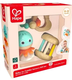 Hape Aktivitetslegetøj - Baby-to-Toddler Gift Set