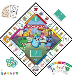 Hasbro Brætspil - Monopoly Junior - 2-i-1