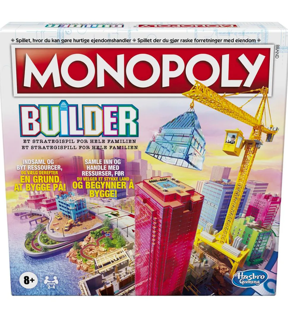 Hasbro Brætspil - Monopoly Builder