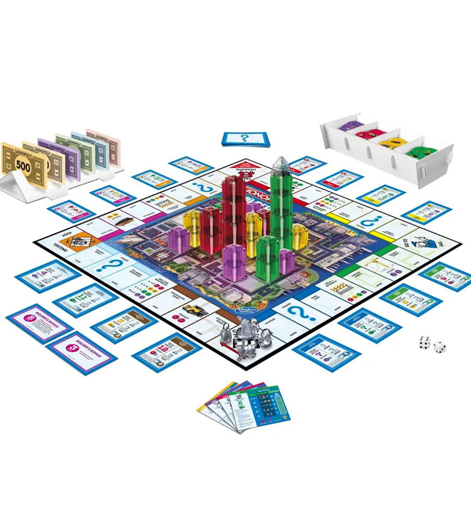 Hasbro Brætspil - Monopoly Builder