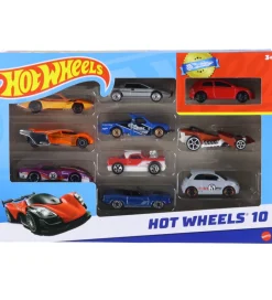 Hot Wheels Biler - 10-pak - Assorteret