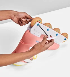 Impala Hjul - 4-pak - 70 mm - Rosa/Gul