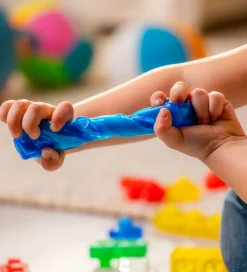 Jelly Blox Opbevaringskasse m. Klodser - 2-i-1 - 30 Dele - Grøn