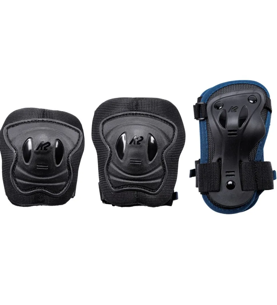 K2 Beskyttelsessæt - Raider Pro - Sort/Blå