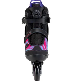 K2 Rulleskøjter - Charm Boa Alu - Sort/Rose/Blå - Inliner