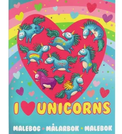 Karrusel Forlag Malebog - Enhjørninge