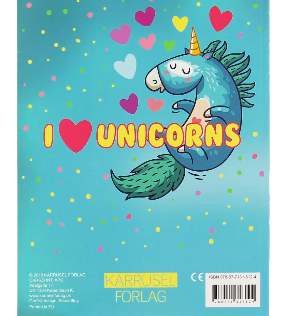 Karrusel Forlag Malebog - Enhjørninge