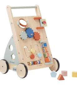 Kids Concept Gåvogn - Edvin - Træ/Blå