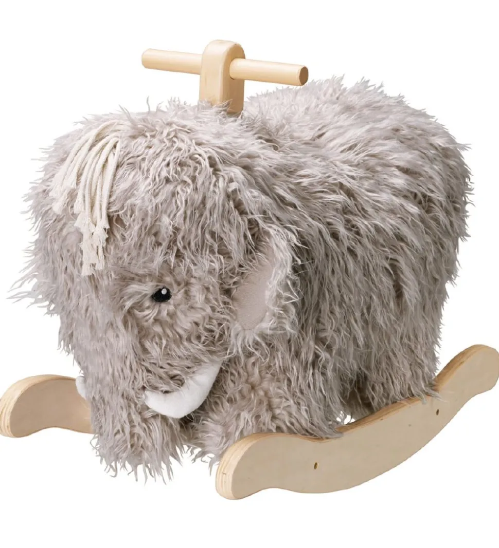 Kids Concept Gyngehest - Mammut - Grå