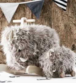 Kids Concept Gyngehest - Mammut - Grå