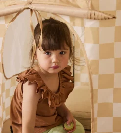 Kids Concept Legetelt - 100x130 cm - Gul Tern