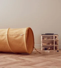 Kids Concept Legetunnel - 47x150 cm - Gul